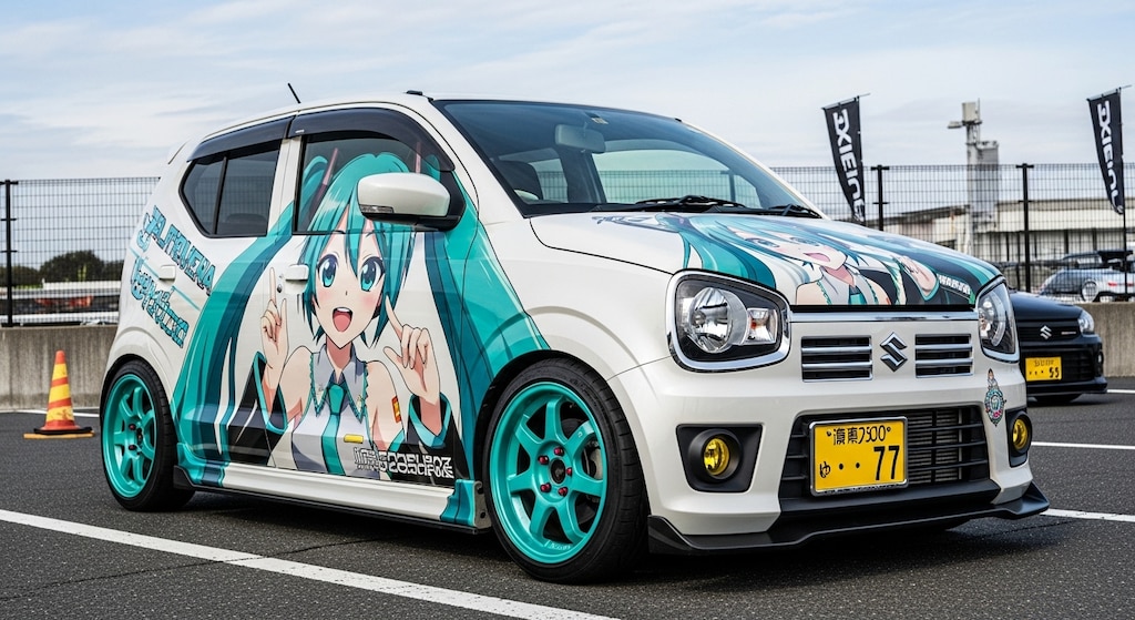 初音ミク痛車アルト