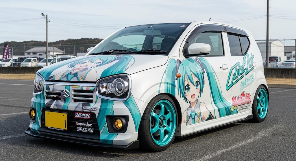 初音ミク痛車アルト