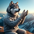 ニット🐺2 2枚目