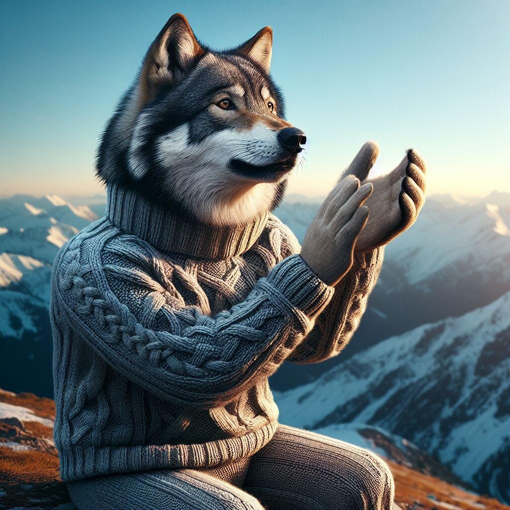 ニット🐺2