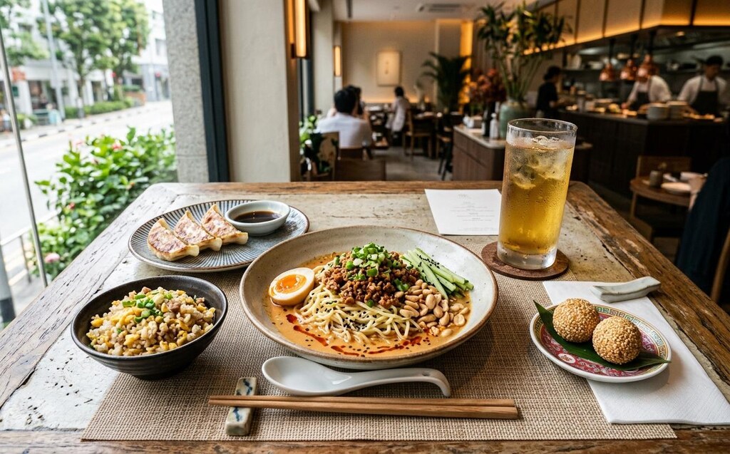 冷やし担々麺セット