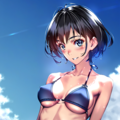 black micro bikini 2枚目