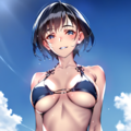 black micro bikini 3枚目