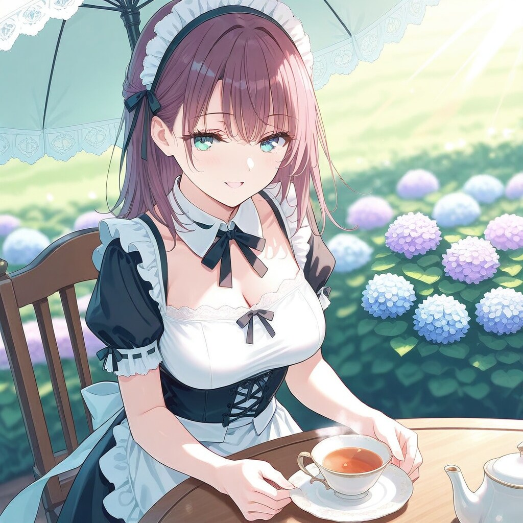 旦那様、お茶の時間にしませんか？