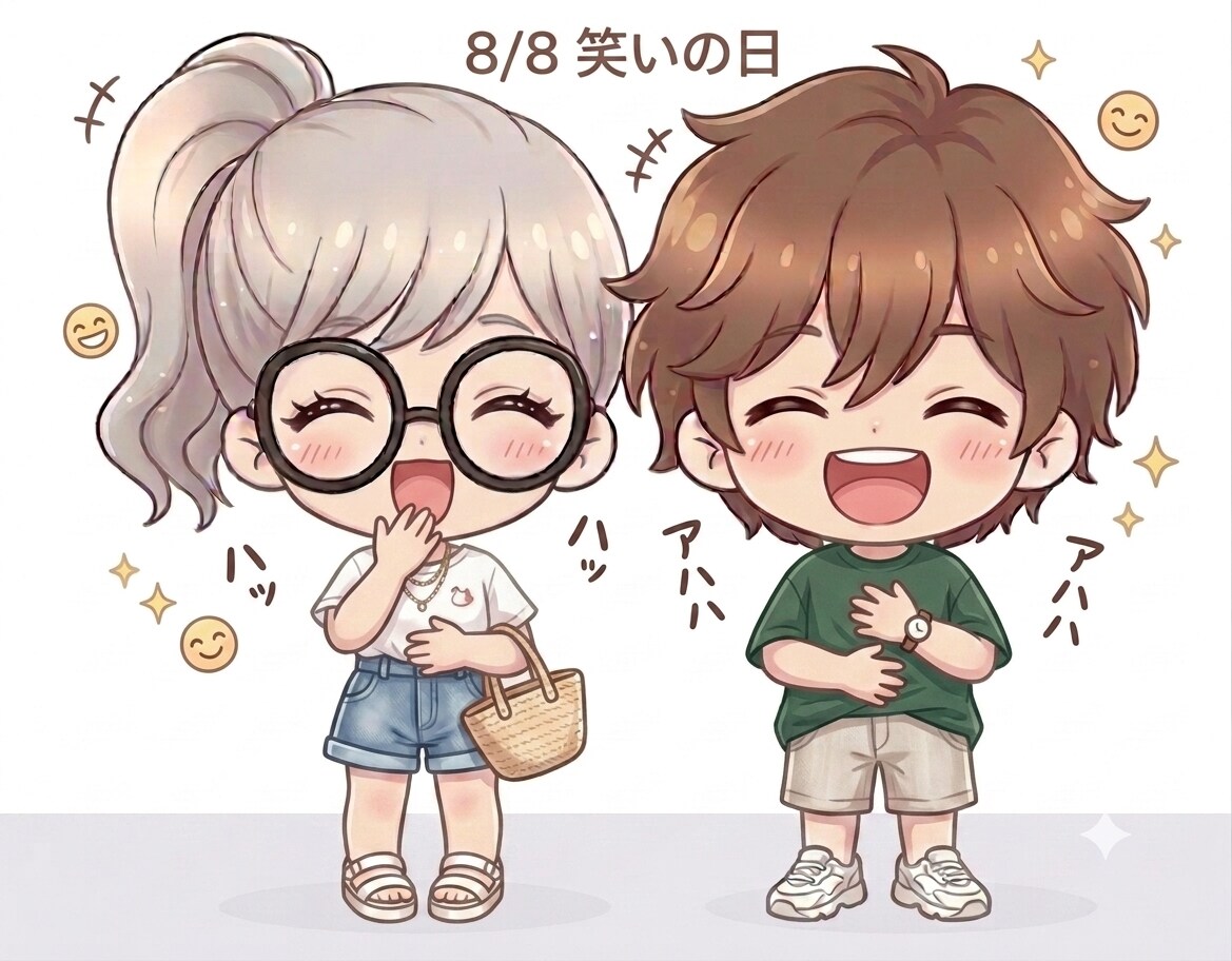 今日は「笑いの日」