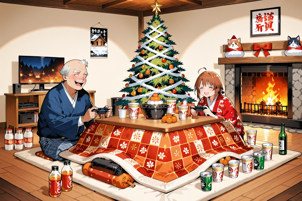 もうすぐお正月おじさん