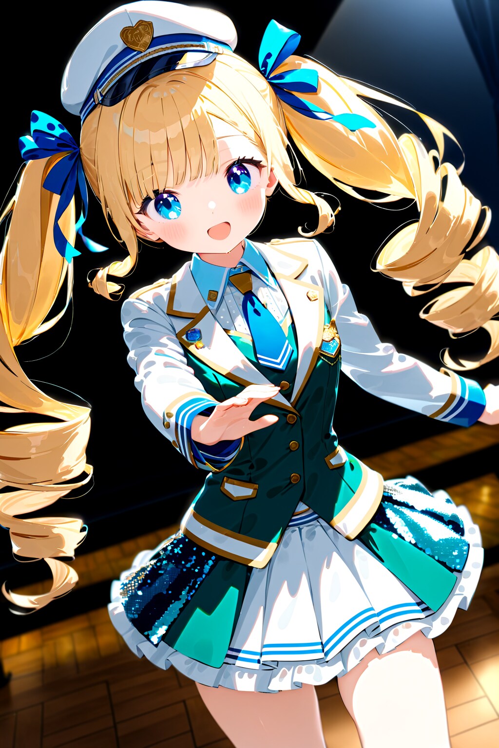 ミリタリー風アイドルコーデ