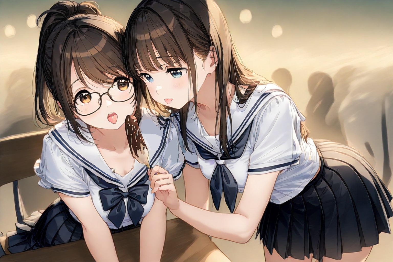 チョコバナナ | の人気AIイラスト・グラビア