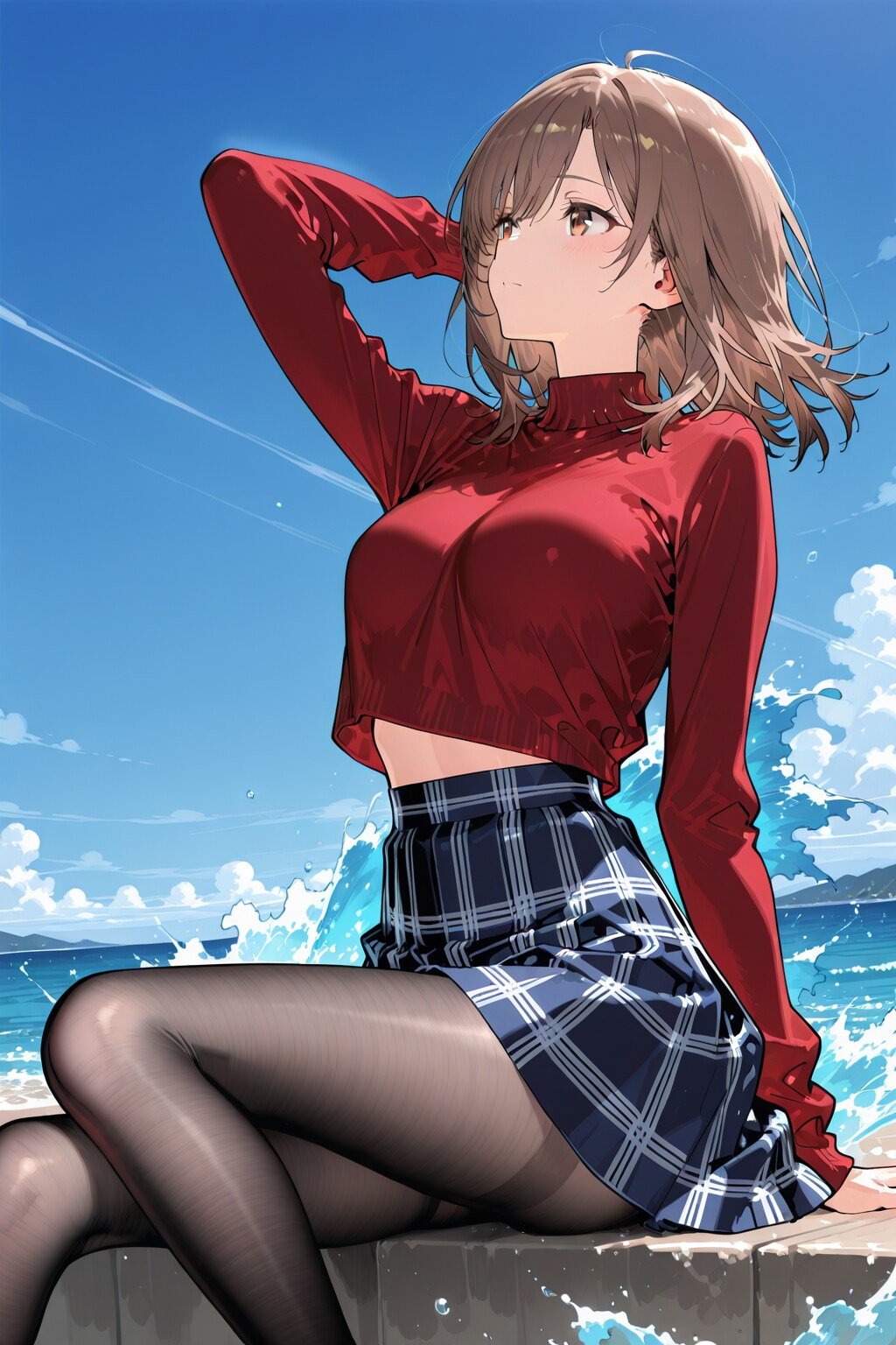 青い海と蒼い空