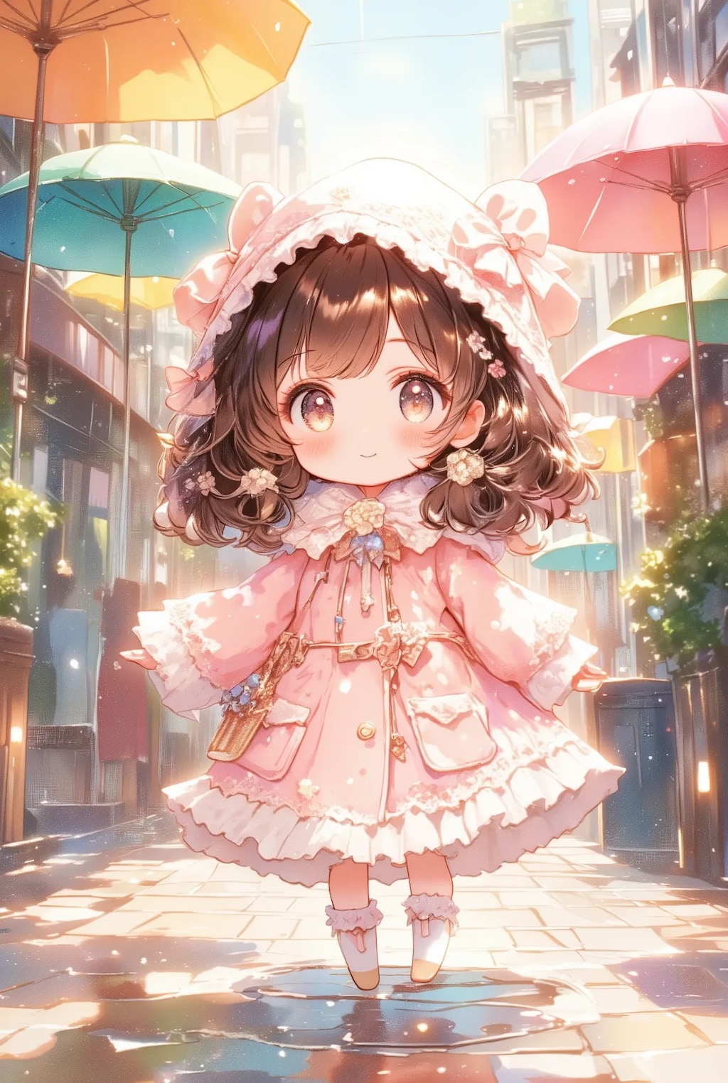 フリフリレインコートちゃん