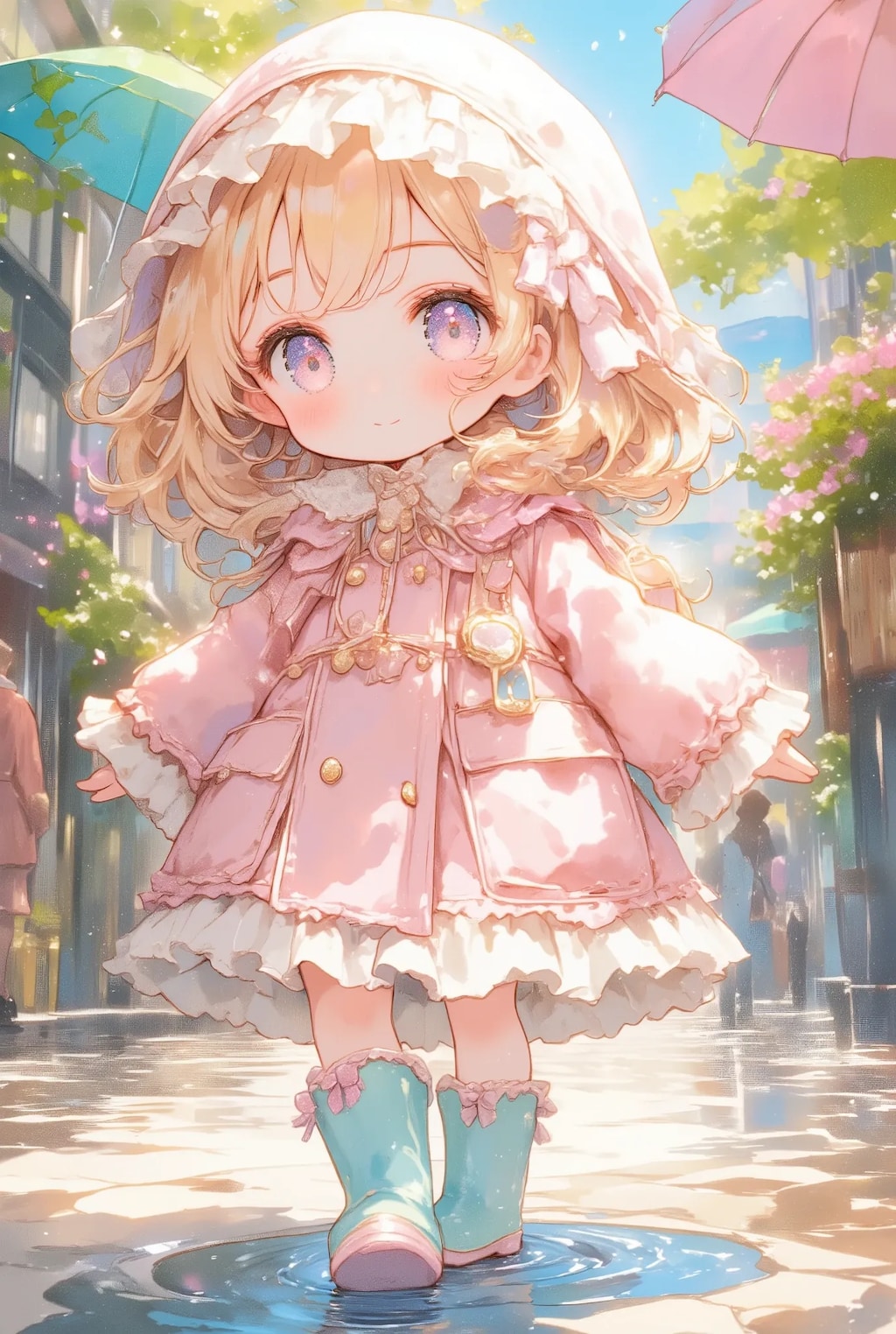 フリフリレインコートちゃん