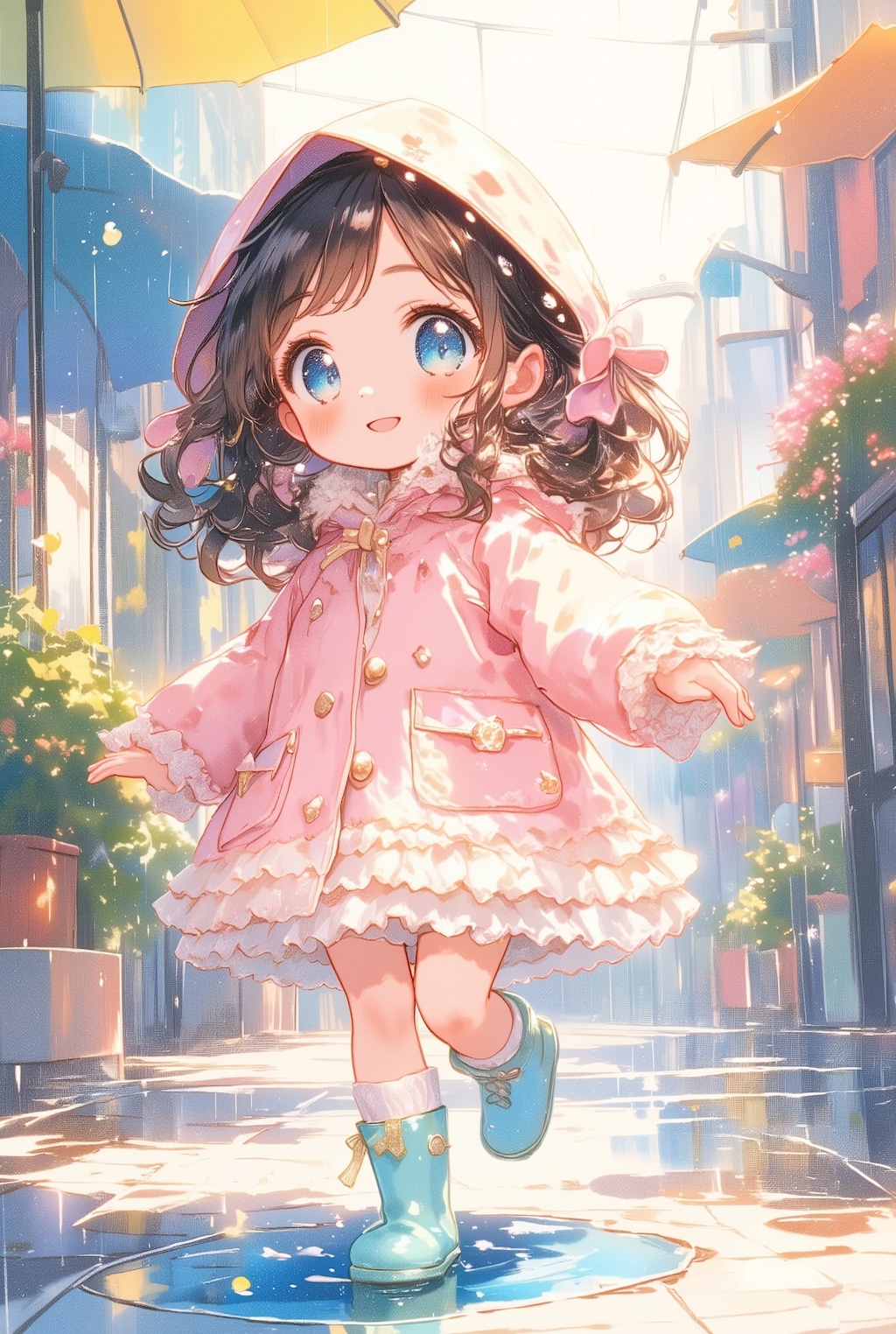 フリフリレインコートちゃん