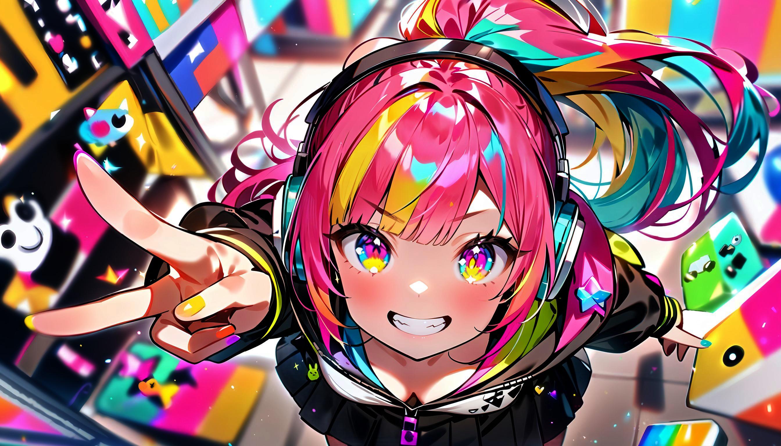 Sparkly Bubble Disco | の人気AIイラスト・グラビア