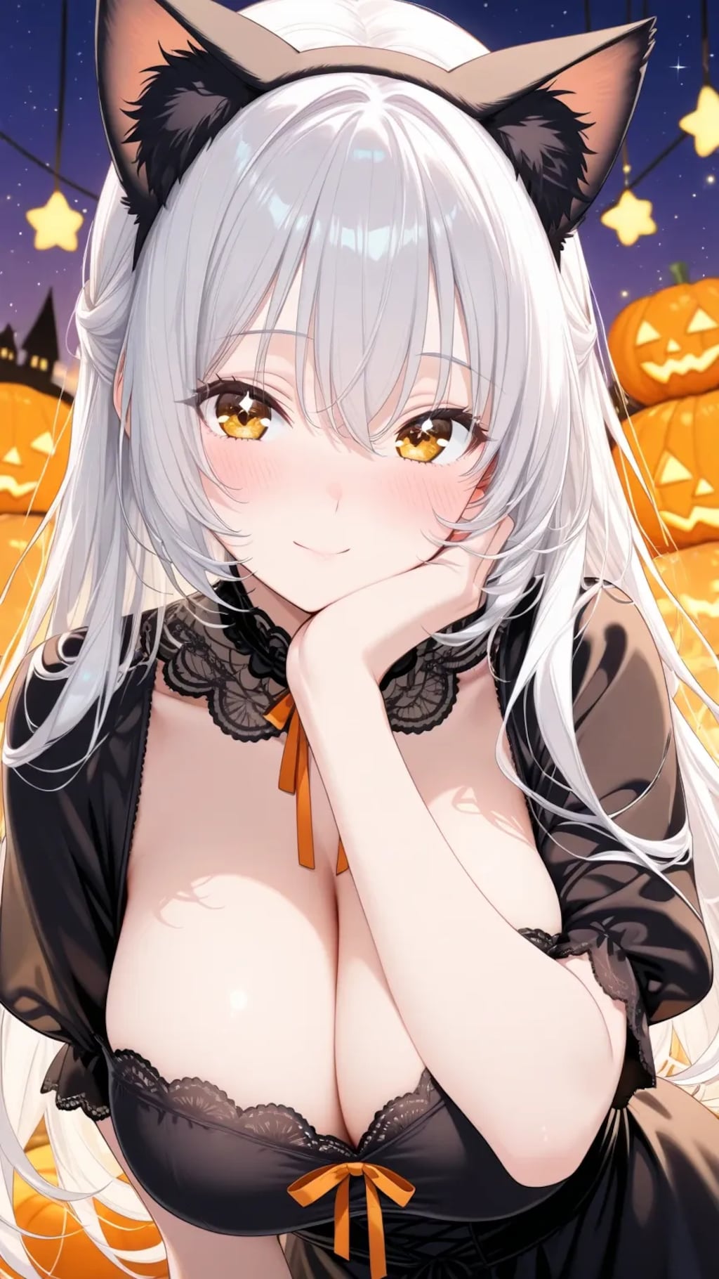 お菓子くれるまで、帰らない♡🎃