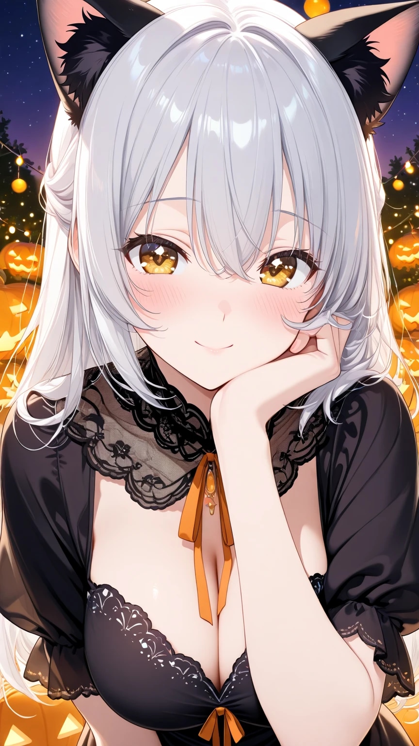 お菓子くれるまで、帰らない♡🎃 | の人気AIイラスト・グラビア