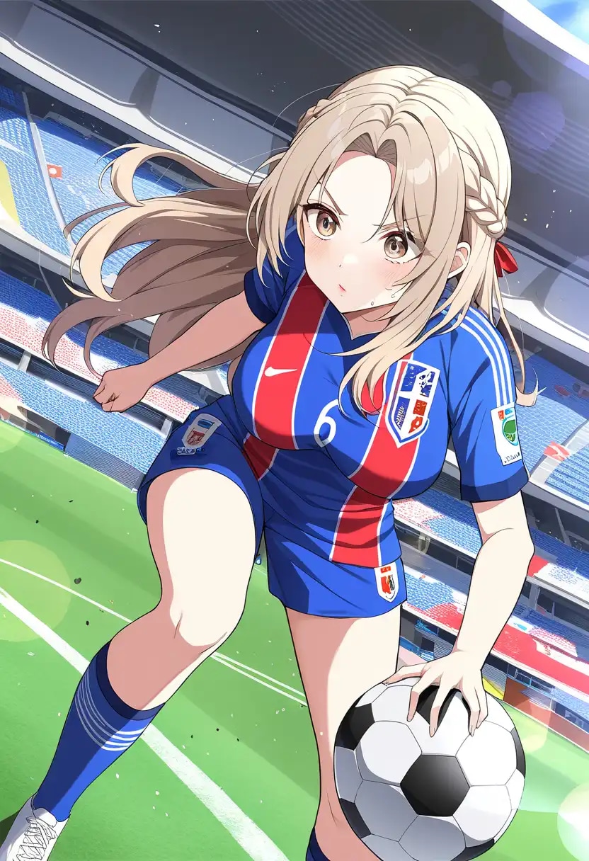 サッカーのルールを知らないセシル | の人気AIイラスト・グラビア