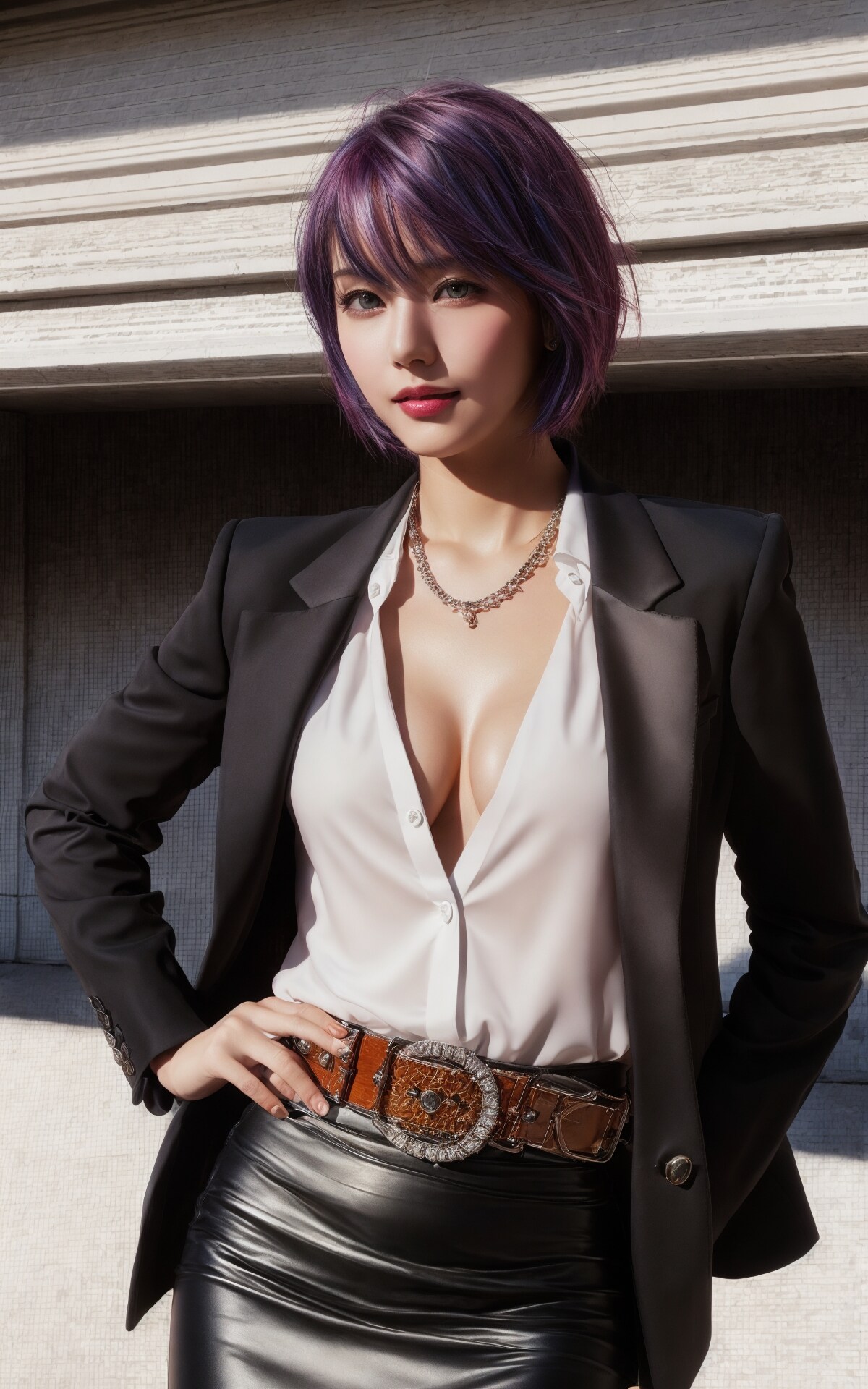 スーツ女子