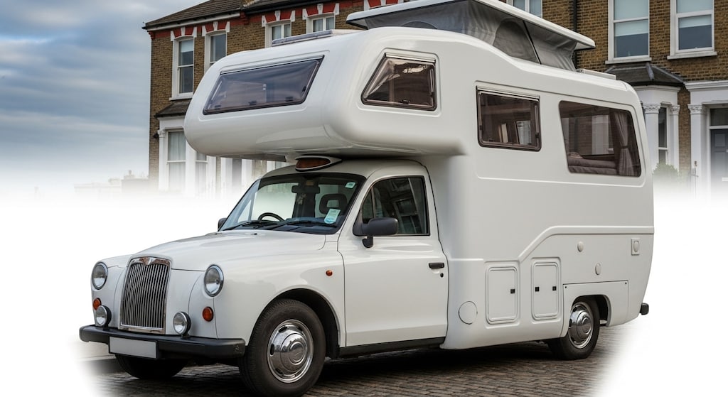 ロンドンタクシーキャンピングカー