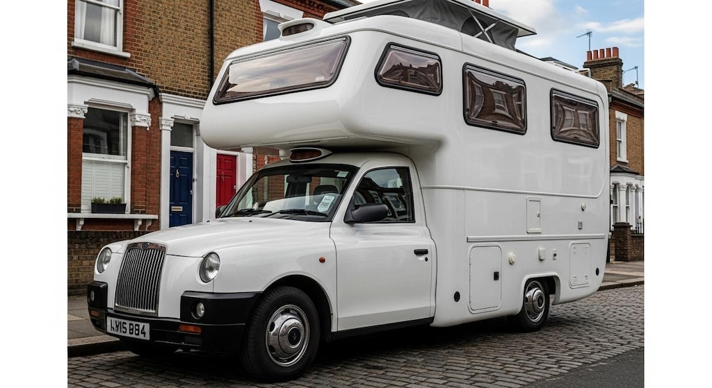 ロンドンタクシーキャンピングカー