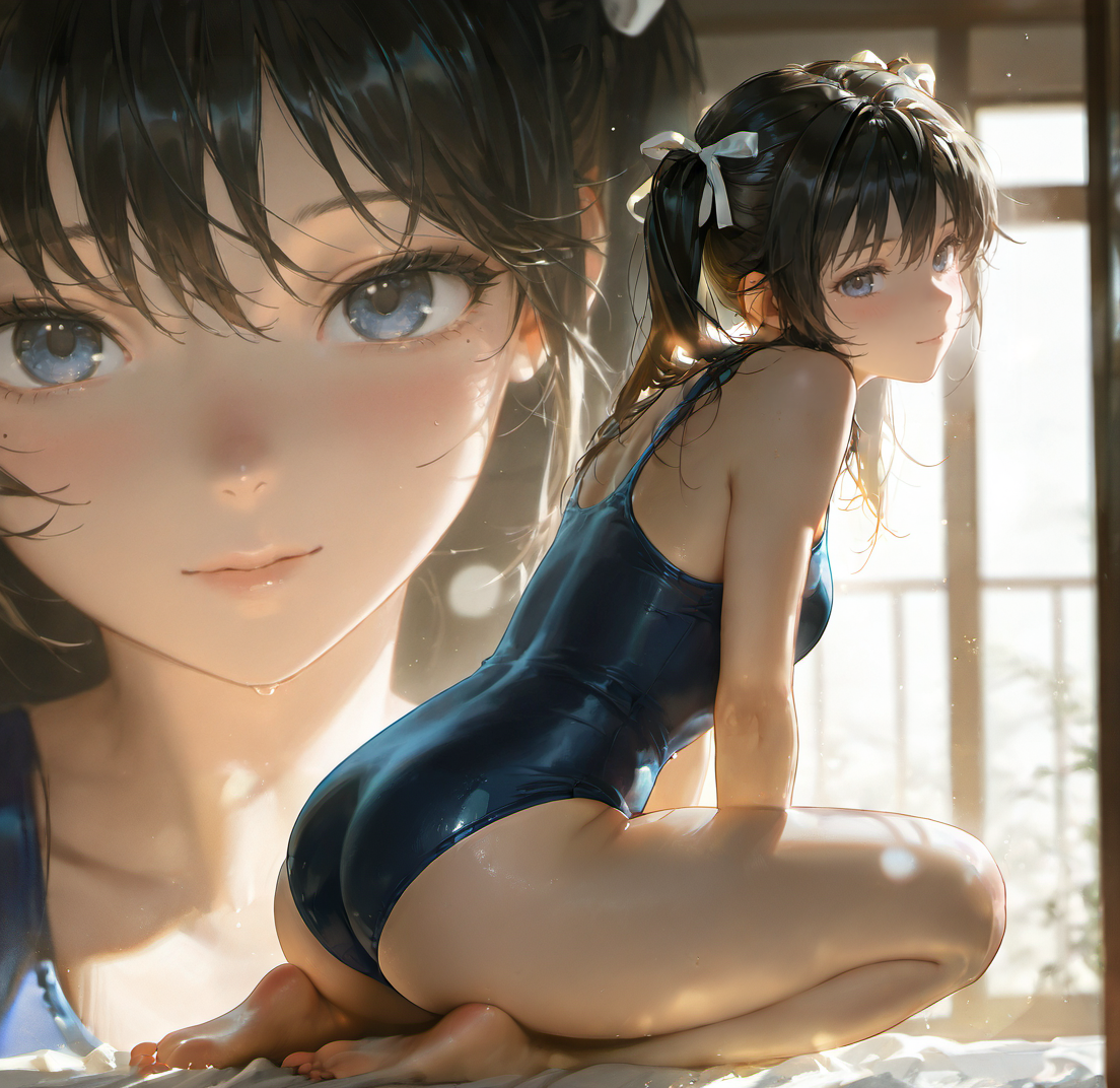 スクール水着のある風景