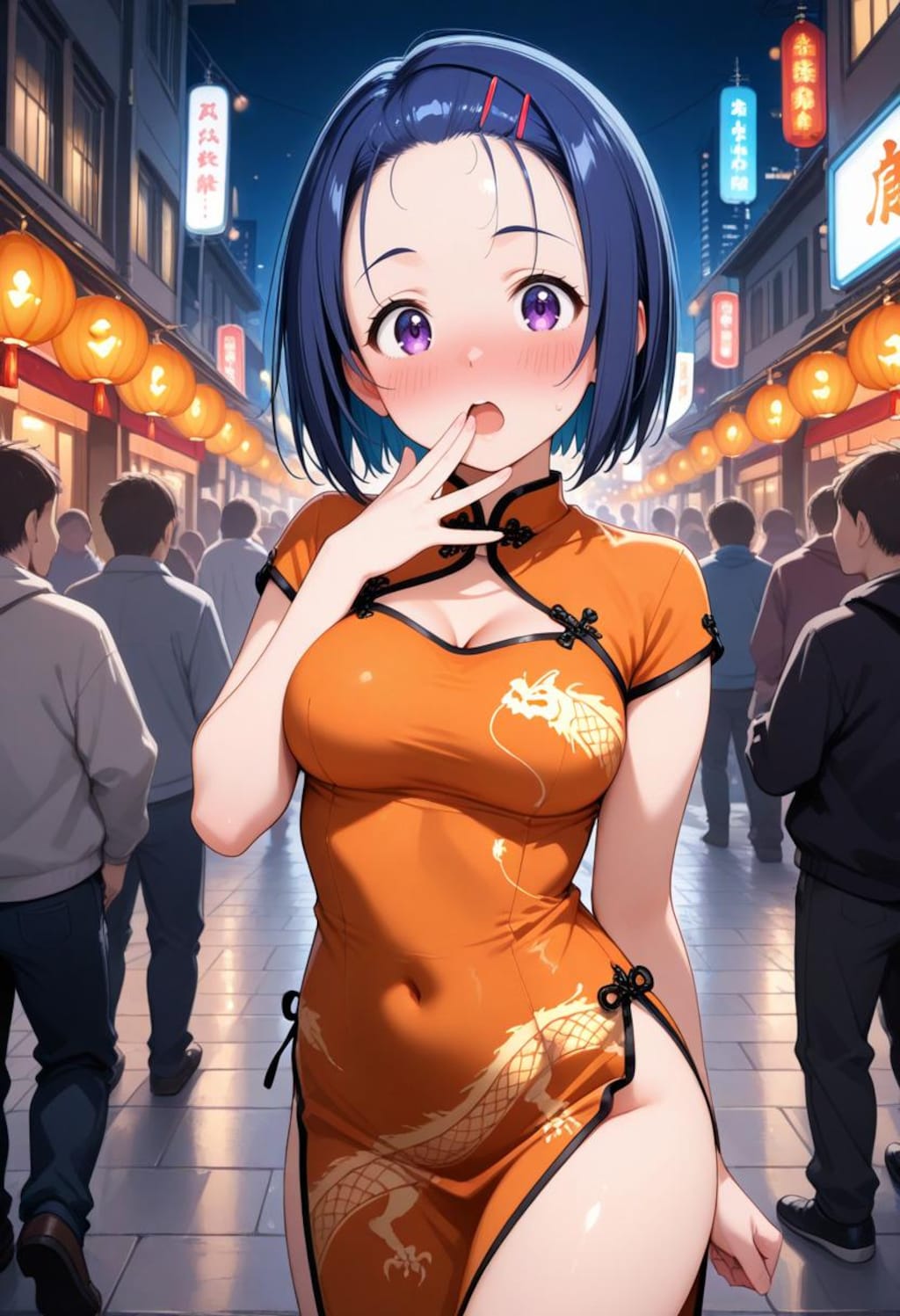 チャイナドレスの誘惑