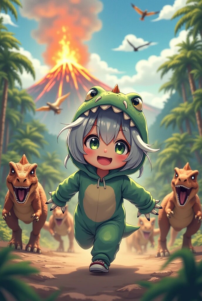 恐竜時代 | の人気AIイラスト・グラビア