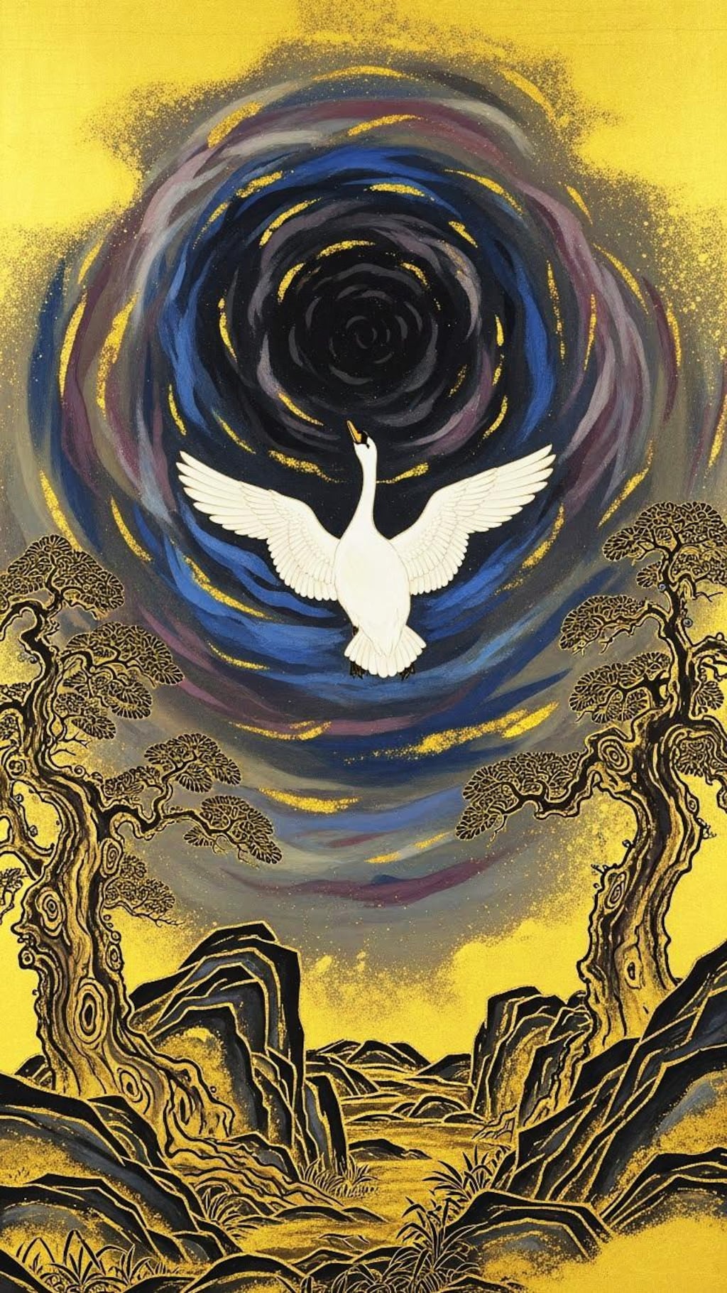 トゥオネラの白鳥