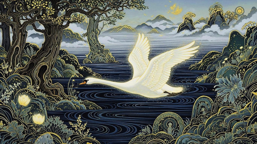 トゥオネラの白鳥