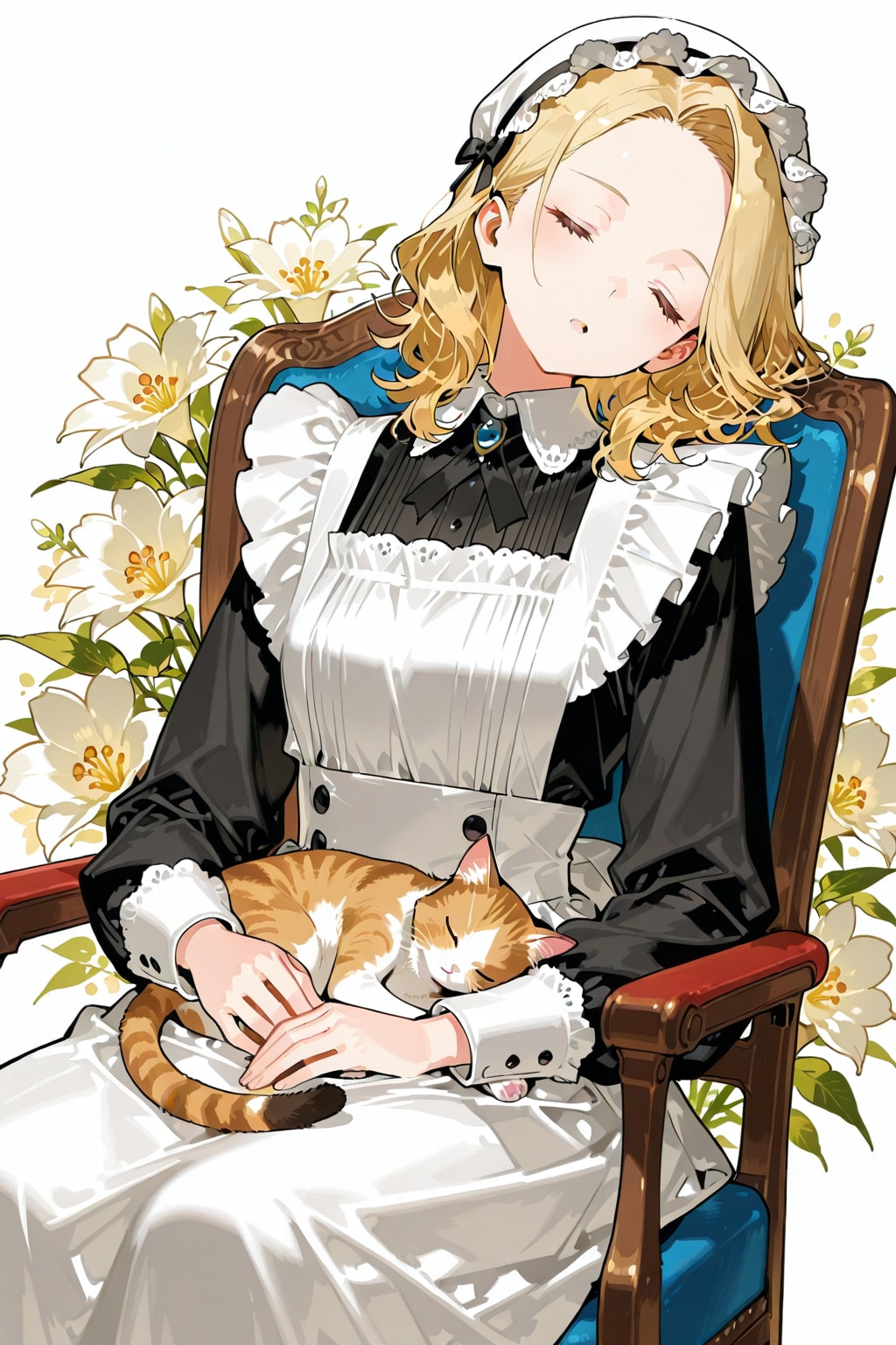 メイドさん１５０（リサ） | の人気AIイラスト・グラビア