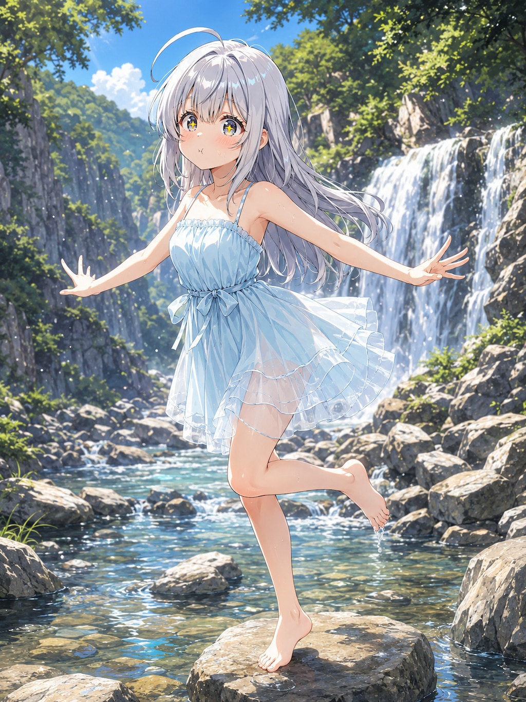 清流の精