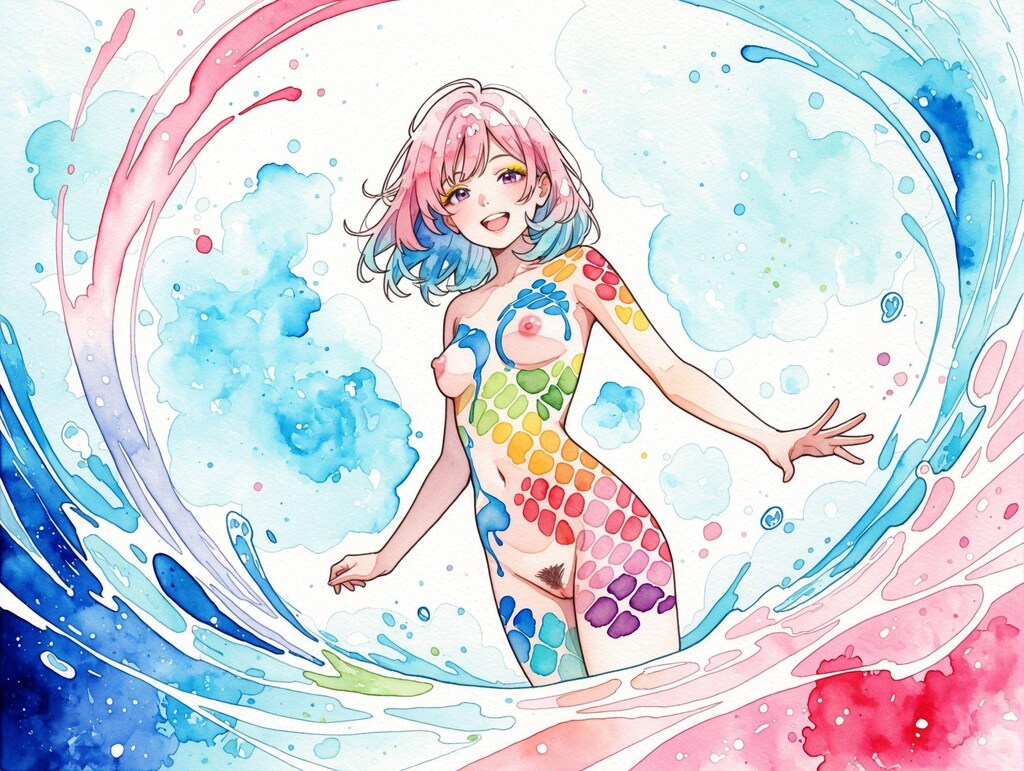 A pure and vividly colorful world⑧