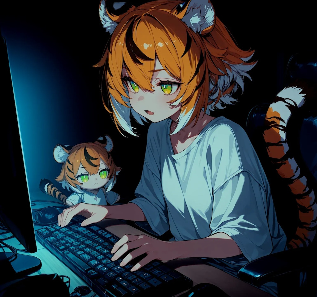 手伝ってくれてる・・？