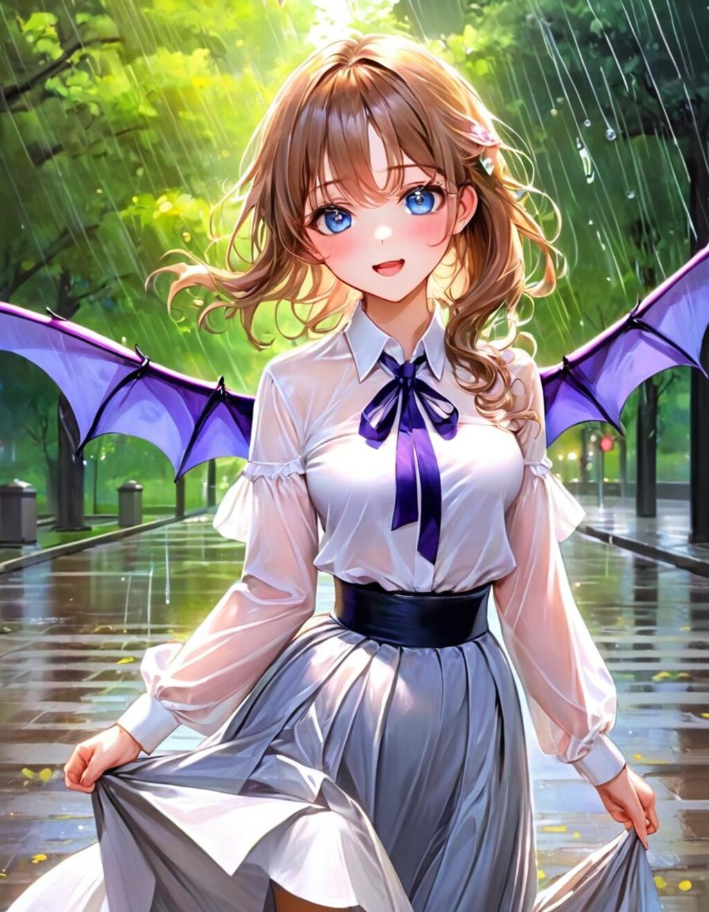 雨・陽光の元に戻りたい