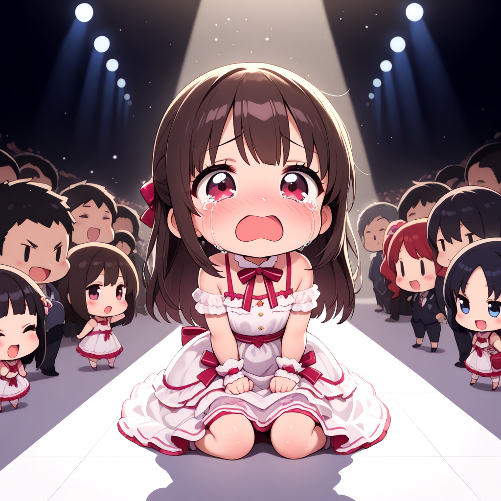 ちび過ぎるファッションモデル！！