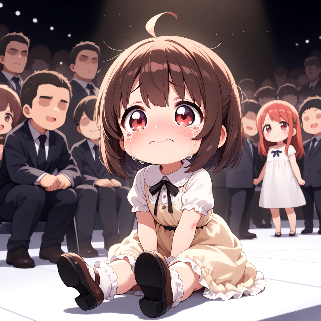 ちび過ぎるファッションモデル！！