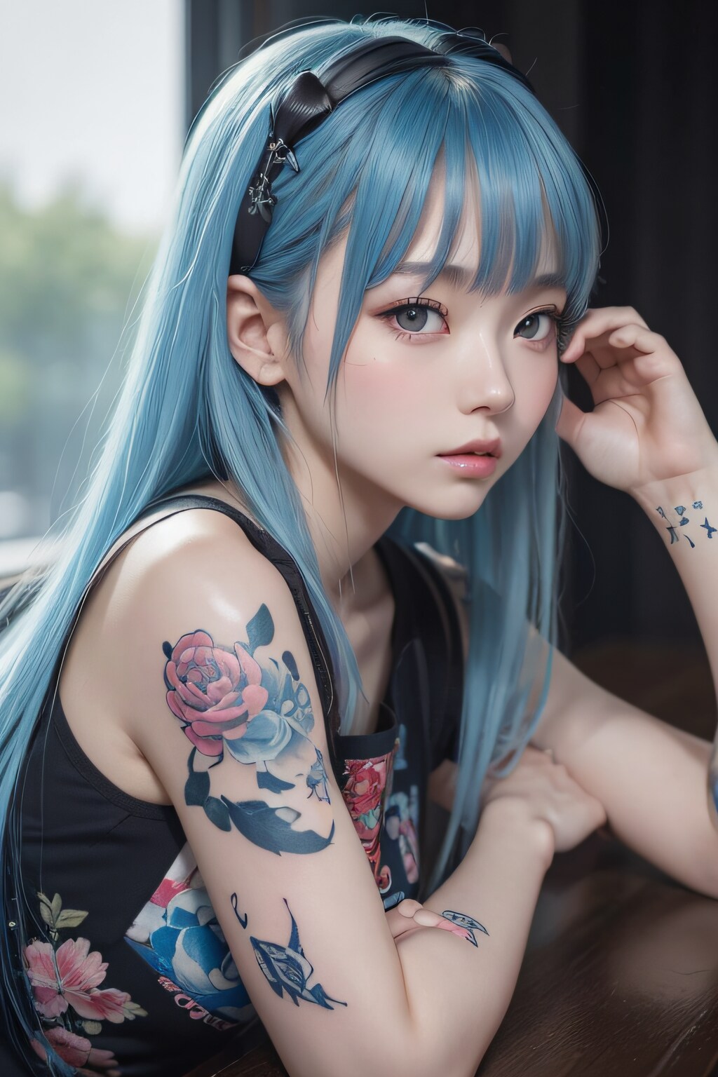 Blue Tattoo