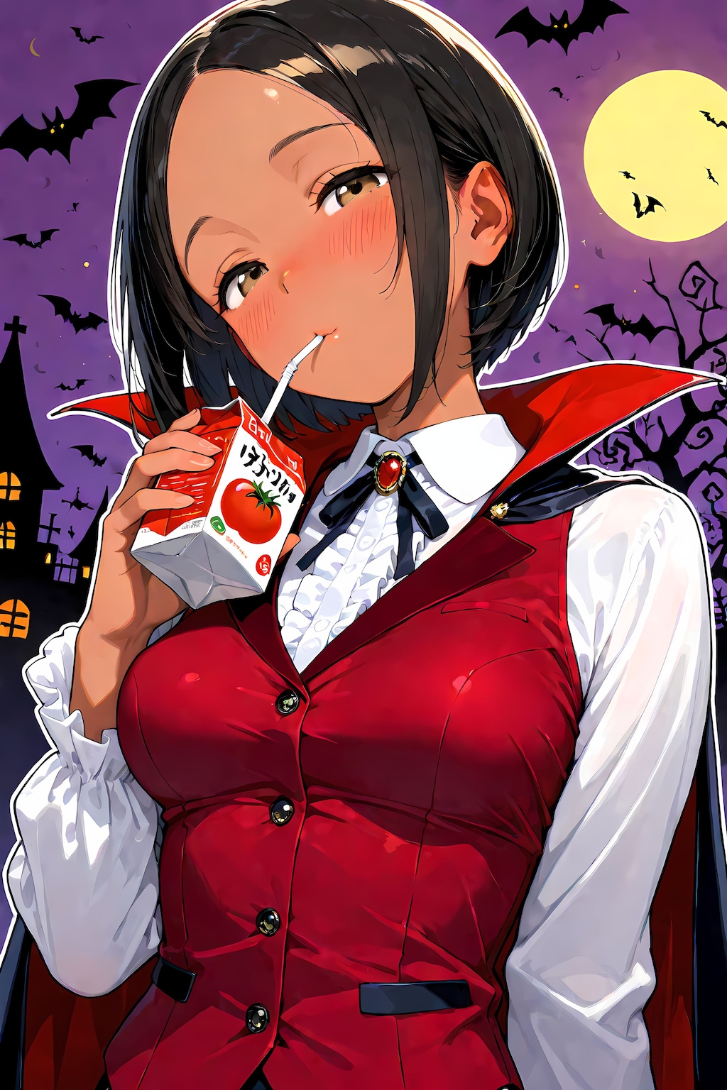 吸血鬼な真子さん🍅