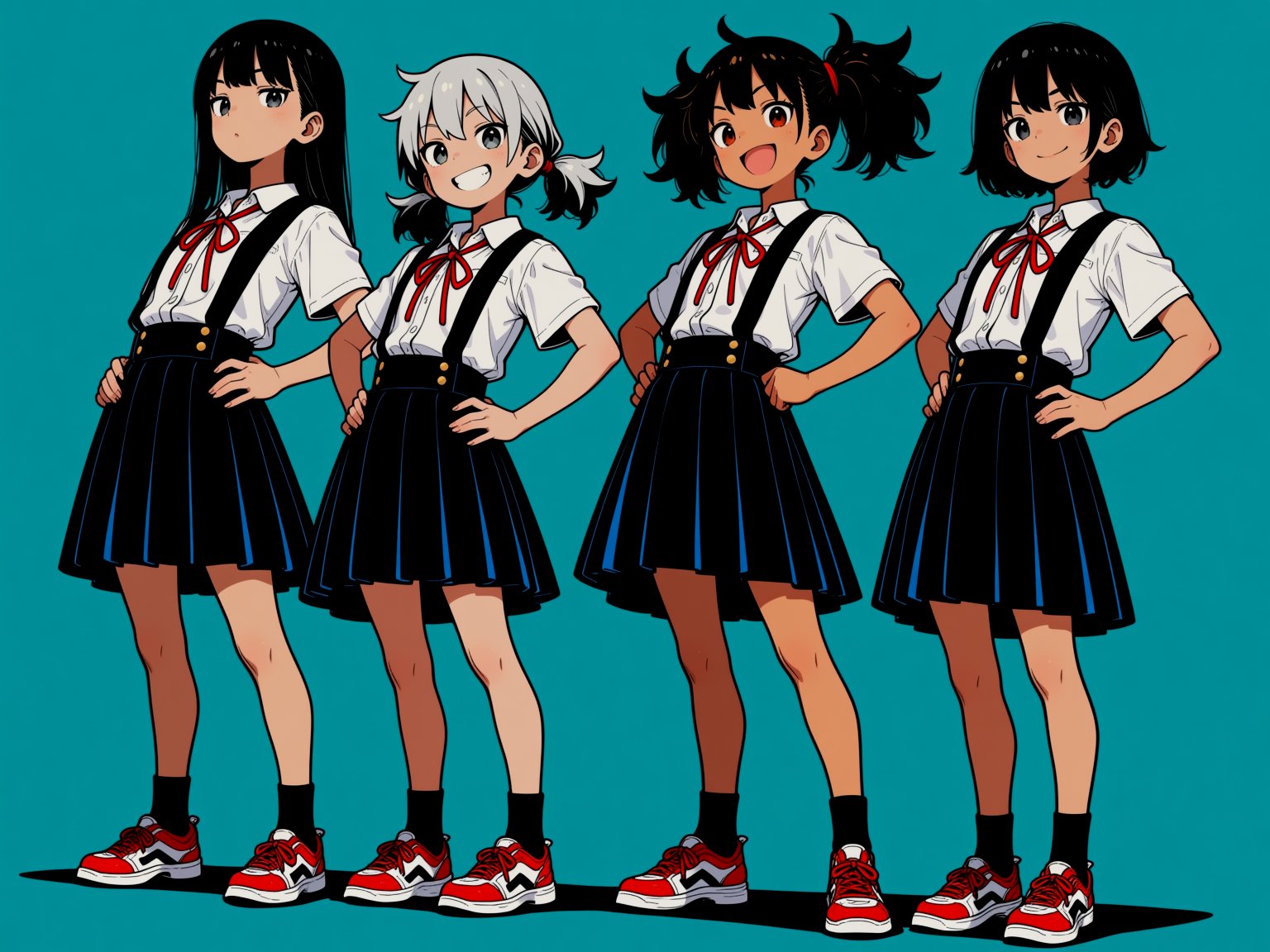 ふらっとちぇすたーず！　の胸張り練習