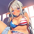 エルフの下着ショー 10枚目