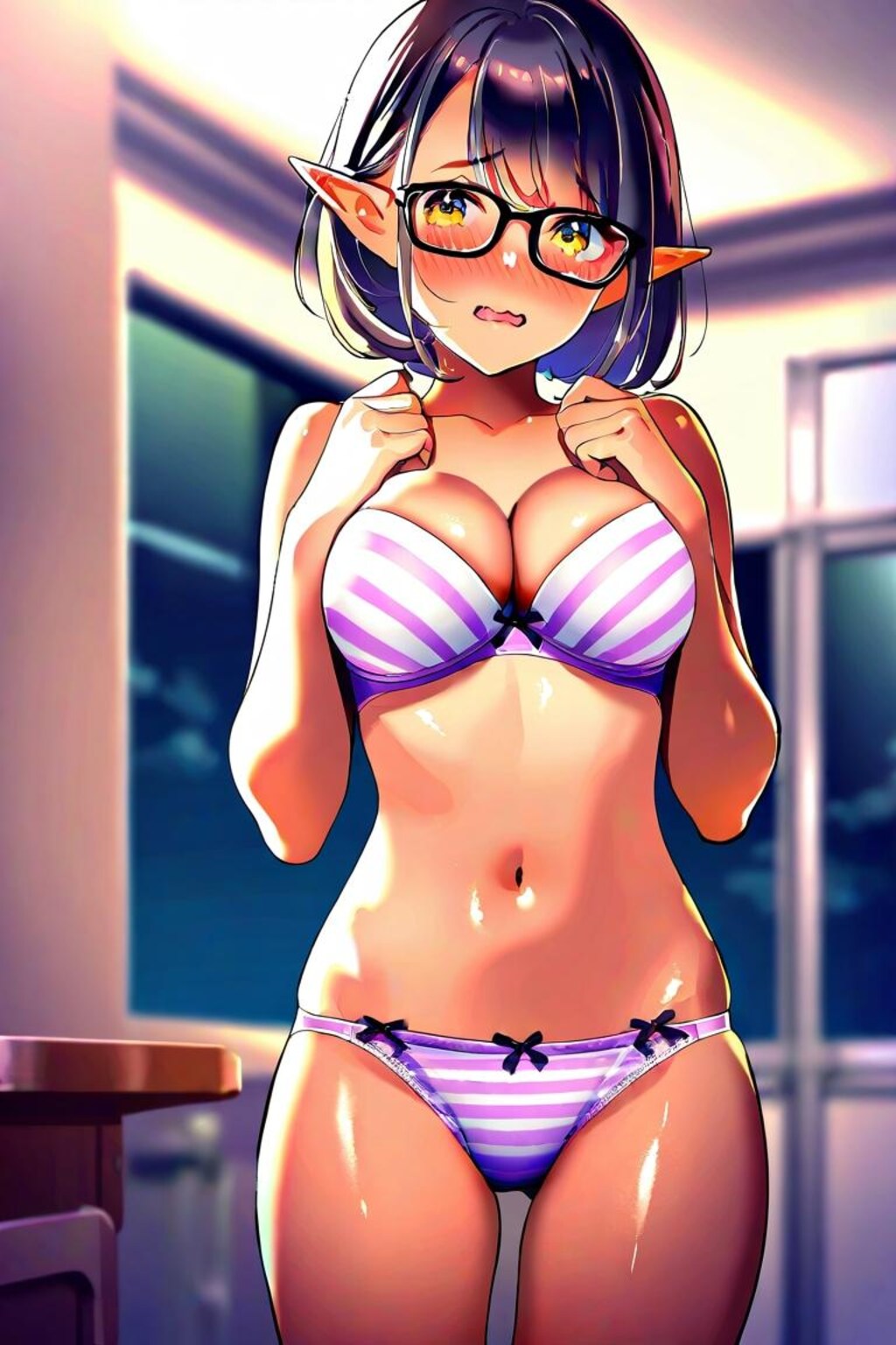 エルフの下着ショー