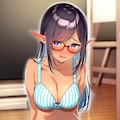 エルフの下着ショー 8枚目