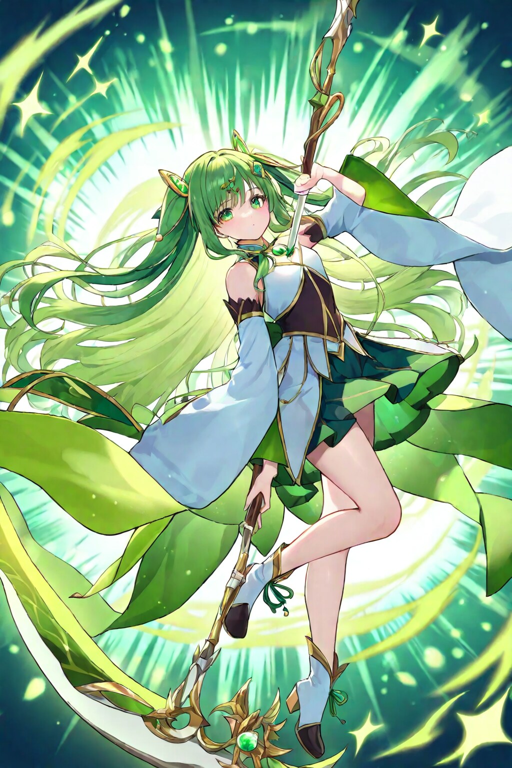 翠の魔法少女