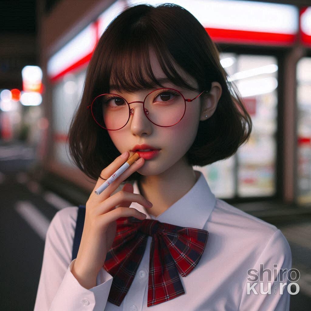 眼鏡女子 楓のエイプリルフール