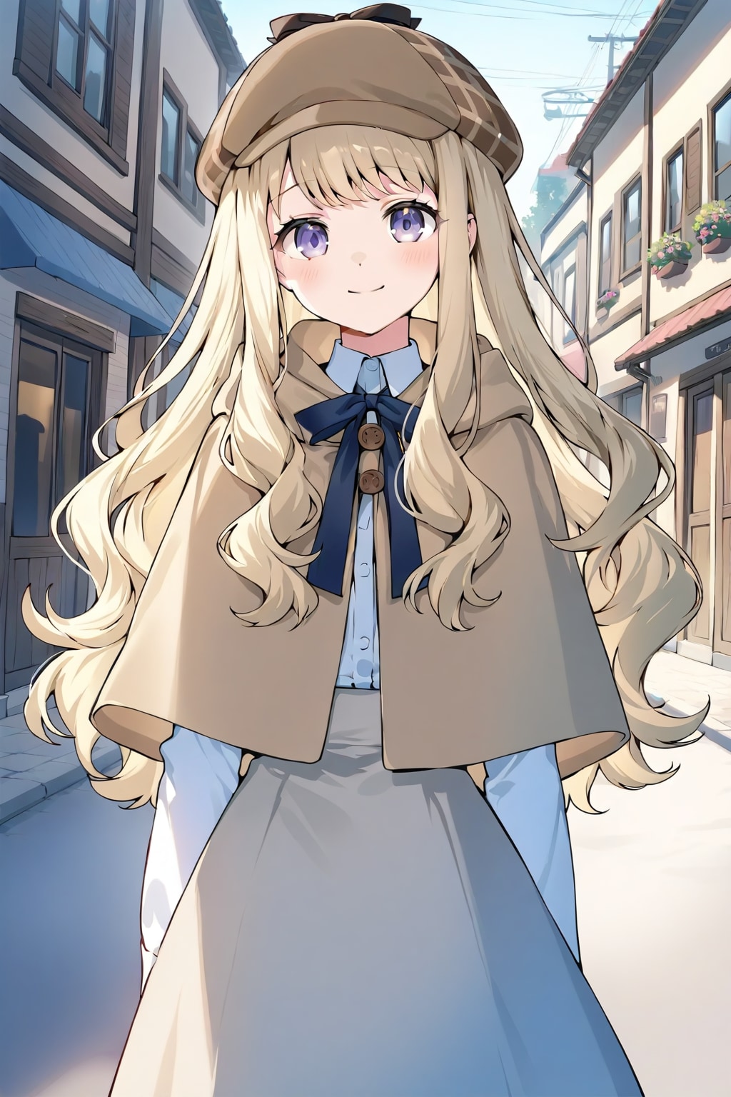 確信をもって声をかけてきた探偵お嬢さん | の人気AIイラスト・グラビア