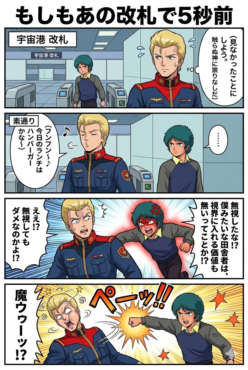 もしもあの改札で5秒前 | の人気AIイラスト・グラビア