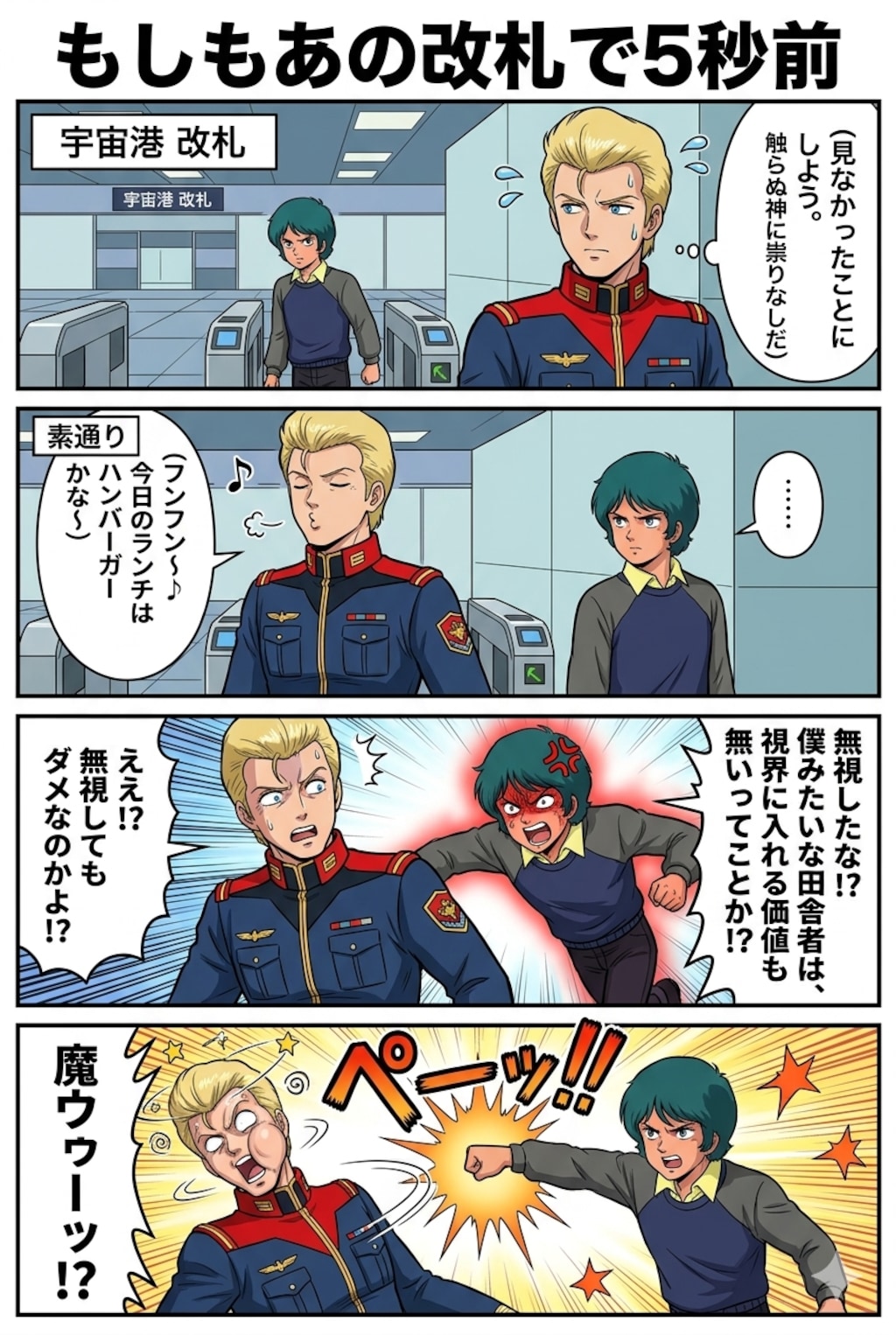 もしもあの改札で5秒前