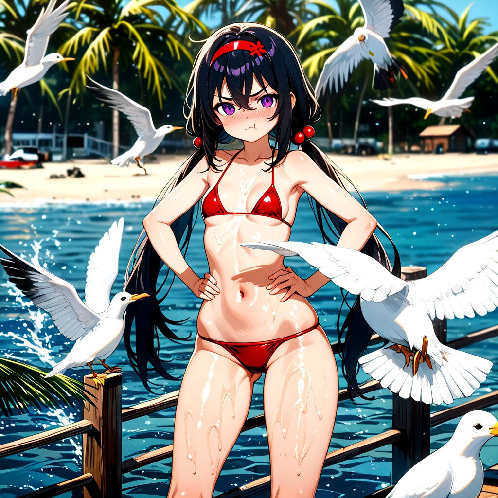 ちっぱいビキニ