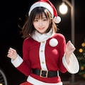 サンタの女性 2枚目