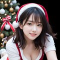 サンタの女性 3枚目