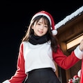 サンタの女性 11枚目